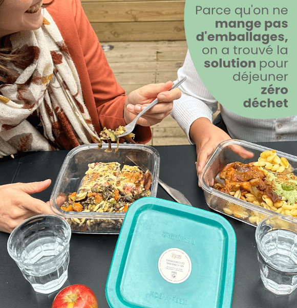 emballages alimentaires consignés Noww repas